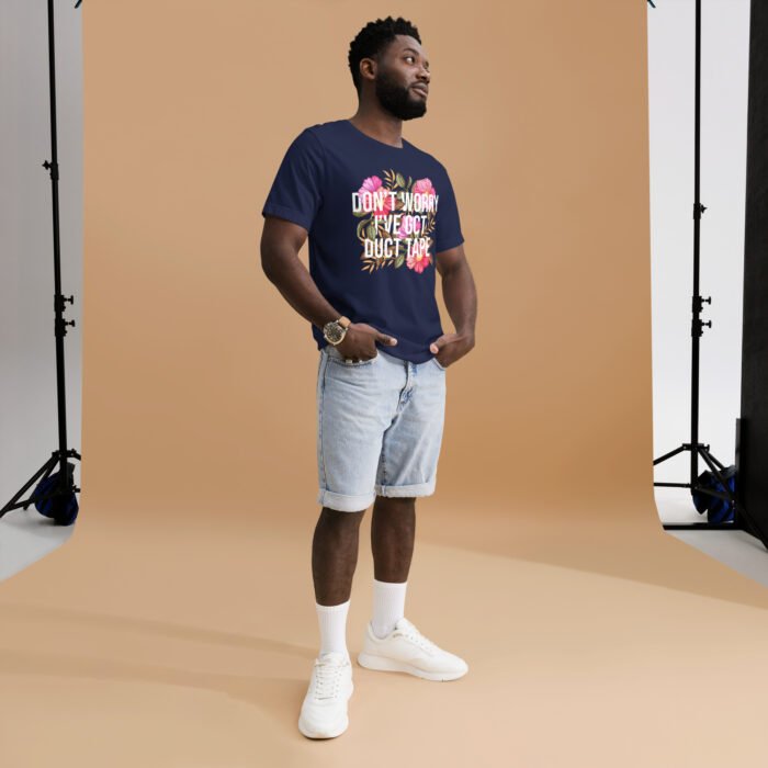 Duct Tape Floral T-shirt - Image 3