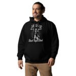 Jesus Duct Tape Dad Hoodie - Image 2