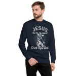 Jesus Duct Tape Dad Sweatshirt - Image 3