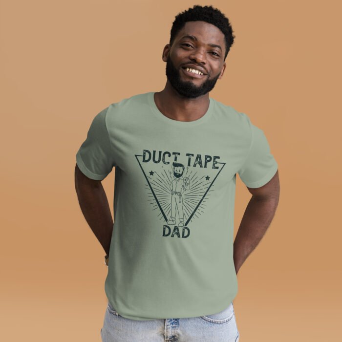 Duct Tape Dad T-shirt - Image 5